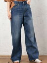 【SALE/10%OFF】UNITED ARROWS green label relaxing ◆CB DNM H/W WIDE パンツ ユナイテッドアローズ グリーンレーベルリラクシング パンツ/ジーンズ【RBA_S】【RBA_E】【送料無料】