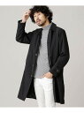 【SALE/50%OFF】nano・universe 【WEB限定】裏チェック撥水バルカラーコート ナノユニバース その他 その他 ブラック ベージュ ネイビー カーキ【送料無料】