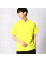 【SALE/50%OFF】COMME CA MEN ナイロンストレッチTシャツ コムサメン カットソー Tシャツ イエロー ブラック ネイビー グリーン【送料無料】
