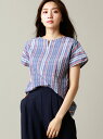 【SALE/23%OFF】EVEX by KRIZIA 【ウォッシャブル】Deveauxチェックブラウス エヴェックス バイ クリツィア シャツ/ブラウス【RBA_S】【RBA_E】【送料無料】
