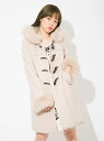 【SALE/30%OFF】ウール100%ダッフルロングコート ビーラディエンス コート/ジャケット【RBA_S】【RBA_E】【送料無料】