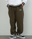 【SALE/10%OFF】BEAMS HEART BEAMS HEART / 裏地 フリース ナイロン パンツ ビームス ハート パンツ その他のパンツ カーキ ブラック【送料無料】