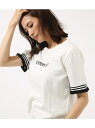 AZUL by moussy COMPLICIT 袖フリルTEE アズールバイマウジー カットソー