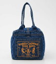 【SALE/10%OFF】RODEO CROWNS WIDE BOWL 0528 DENIMキューブバッグ ロデオクラウンズワイドボウル バッグ バッグその他 ブルー【送料無料】