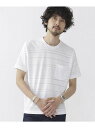 【SALE/40%OFF】nano・universe //リンクスネイティブクルーネックTシャツ ナノユニバース カットソー【RBA_S】【RBA_E】