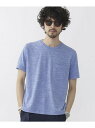 【SALE/50%OFF】nano・universe //カラー杢クルーネックTシャツ ナノユニバース カットソー【RBA_S】【RBA_E】