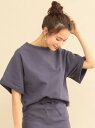 【SALE/10%OFF】BEAUTY & YOUTH UNITED ARROWS BY∴ ヘビーコットンスウェット6分袖プ