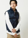BEAMS MEN ROCKY MOUNTAIN FEATHERBED × BRIEFING × BEAMS / 別注 ダウンベスト ビームス メン【先行予約】*【送料無料】