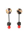 【SALE/30%OFF】EMODA カラーマーブルリンクピアス エモダ アクセサリー【RBA_S】【RBA_E】