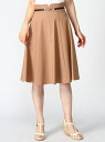 LAISSE PASSE ベルト付フレアーSK レッセパッセ スカート【送料無料】