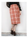dazzlin ブラッシュチェックスカート ダズリン スカート【送料無料】