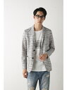 【SALE/60%OFF】AZUL by moussy COMFORTワッフルテーラードジャケット アズールバイマウジー コート/ジャケット【RBA_S】【RBA_E】【送料無料】