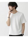 【SALE/65%OFF】ヘビーワッフルTシャツ ナノユニバース カットソー【RBA_S】【RBA_E】