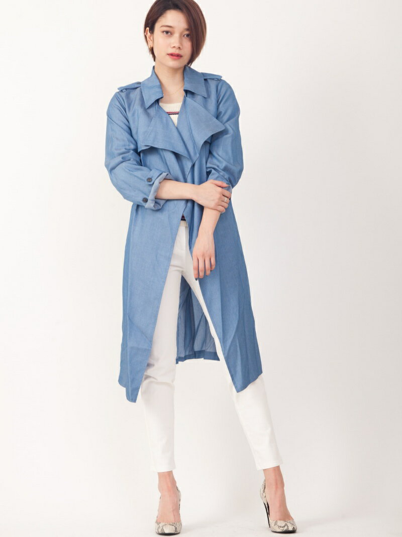 je LIGHT DENIM TRENCH クルーン ア ソング