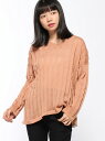 【SALE/60%OFF】Quand Quand/レーヨンニットVNPO クアンド ニット【RBA_S】【RBA_E】