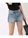 【SALE/40%OFF】AZUL by moussy カットオフデニムショートパンツ アズールバイマウジー パンツ/ジーンズ【RBA_S】【RBA_E】