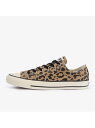 CONVERSE 【CONVERSE 公式】SUEDE ALL STAR US LEOPARD OX / 【コンバース 公式】スエード オールスター US レパード OX コンバース シューズ スニーカー/スリッポン ブラウン【送料無料】