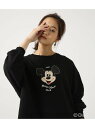 AZUL by moussy CLUB MICKEY スウェットプルオーバー アズールバイマウジー カットソー【送料無料】