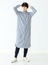 BEAMS BOY BEAMS BOY / ストライプ ボタンダウン ワンピース ロングスリーブ(ビームスボーイ) ビームス ウイメン【送料無料】