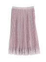【SALE/73%OFF】dazzlin フラワープリーツレーススカート ダズリン スカート【RBA_S】【RBA_E】
