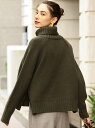 BEAUTY & YOUTH UNITED ARROWS BY∴ ウールスリットタートルネックニット ビューティ&ユース ユナイテッドアローズ ニット【送料無料】