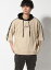 【SALE/70%OFF】Kappa Kappa/バックロゴビッグパーカー シフォン トップス パーカー・フーディー ベージュ ブラック グリーン ホワイト 1,485円