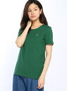LACOSTE (W)レディースフローイングコットンジャージークルーネックTシャツ ラコステ カットソー【送料無料】