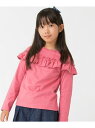 【SALE/40%OFF】3can4on(Kids) フリルプルオーバー サンカンシオン カットソー【RBA_S】【RBA_E】