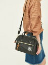 earth music&ecology anello×earth口金2wayボストンショルダー アースミュージック&エコロジー