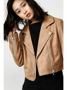 【SALE/50%OFF】AZUL by moussy 《2/12まで期間限定価格》フェイクスエードライダースジャケット アズールバイマウジー コート/ジャケット【RBA_S】【RBA_E】【送料無料】
