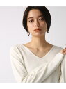 【SALE/50%OFF】AZUL by moussy ウォッシャブルソフトタッチVネック長袖プルオーバー アズールバイマウジー ニット【RBA_S】【RBA_E】
