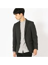 【SALE/40%OFF】COMME CA ISM 【セットアップ対応】 デニムライク ジャージー テーラードジャケット コムサイズム スーツ・フォーマル セットアップスーツ ブラック ネイビー【送料無料】