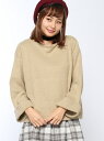 【SALE/35%OFF】RETRO GIRL 【RETRO GIRL】太チョーカー付リブニットソー レトロガール ニット【RBA_S】【RBA_E】
