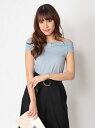 【SALE/80%OFF】ギャザーオフショルカットソー セシルマクビー カットソー【RBA_S】【RBA_E】