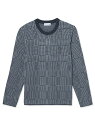 【SALE/40%OFF】LACOSTE クルーネックジャガードセーター ラコステ ニット【RBA_S】【RBA_E】【送料無料】