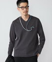 SHIPS *SHIPS:<抗菌・防臭加工>テレワーク ビズ Vネック ポケット Tシャツ (ロンT) シップス カットソー Tシャツ グレー ホワイト ブラック ベージュ【送料無料】
