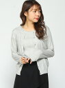 【SALE/55%OFF】Rew de Rew ビジュー付アンサンブル(8R11-091048A) ルゥデルゥ ニッ