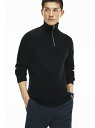【SALE/40%OFF】LACOSTE スタンドアップ襟リブニットセーター ラコステ ニット【RBA_S】【RBA_E】【送料無料】