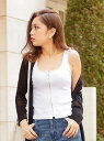 【SALE/22%OFF】LIP SERVICE リングZIPタンクTOP リップサービス カットソー【RBA_S】【RBA_E】