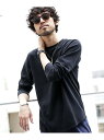 【SALE/10%OFF】∴ワッフルラウンドロングスリーブTee ナノユニバース カットソー【RB