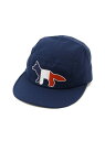 MAISON KITSUNE MAISON KITSUNE/(U)CAP 5P TRICOLOR FOX メゾン キツネ 帽子/ヘア小物 キャップ ネイビー ホワイト【送料無料】
