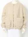 MILKFED. SHEARLING BLOUSON ミルクフェド コート/ジャケット【送料無料】