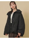 【SALE/50%OFF】Ray BEAMS Ray BEAMS / ダウン ワイドスリーブ ブルゾン アウター ビームス ウイメン コート/ジャケット ダウンジャケット ブラック ネイビー【送料無料】