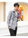 【SALE/30%OFF】MK MICHEL KLEIN homme ベーシックPコート ミッシェルクランオム コート/ジャケット【RBA_S】【RBA_E】【送料無料】