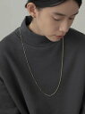 AMERICAN HOLIC コンビチェーンロングネックレス アメリカン ホリック アクセサリー ネックレス ゴールド