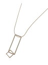 a.v.v WOMEN ワントップスクエアパーツネックレス アー・ヴェ・ヴェ アクセサリー