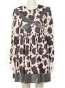 【SALE/80%OFF】jouetie ダルメシアン柄ベロアOP カンシャセール ワンピース【RBA_S】【RBA_E】