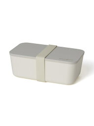 【SALE／20%OFF】Francfranc ロゴ ランチボックス 1段 <strong>フランフラン</strong> 食器・調理器具・キッチン用品 弁当箱・ランチボックス ホワイト