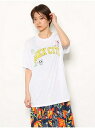 【SALE/40%OFF】RODEO CROWNS CITY FLOWER カレッジ Tシャツ ロデオクラウンズワイドボウル カットソー【RBA_S】【RBA_E】