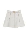 【SALE/38%OFF】dazzlin マーブルバックルフレアミニスカート ダズリン スカート【RBA_S】【RBA_E】【送料無料】
